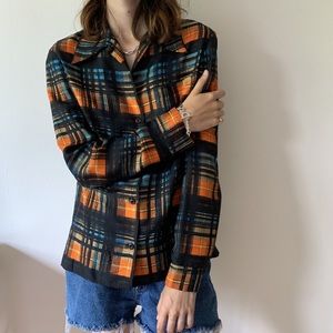 Vintage 90s Prada silk button up
